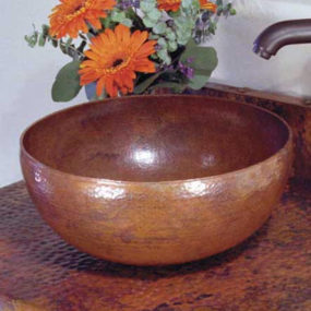 Copper Sinks by Native Trails – rustic copper